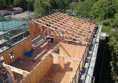 設計段階から建て方までトータルにサポート