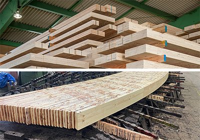 あらゆる木質構造部材の製造